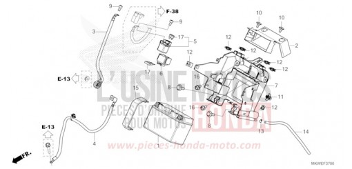 BATTERIE NC750XAS de 2025